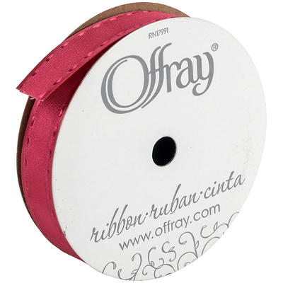 Offray 0.875 Single Face Satin Light Pink Ribbon, 1 Each