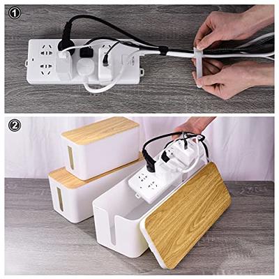 Cable Management Box,Cord Box to Hide Power Strips,Cord Organizer