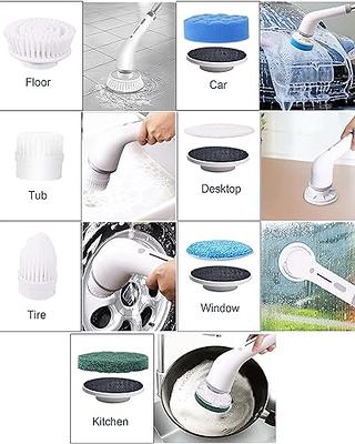 Eletalker Electric Spin Scrubber, Cordless Cleaning Brush with Adjustable  Extension Arm and 4 Replaceable Head, 2 Speeds, Fast Charging, Shower  Scrubber for Bathtub Tile Sink Bathroom Kitchen Grout - Yahoo Shopping