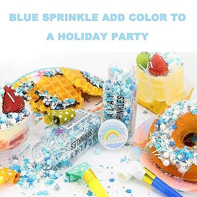 Blue Sprinkles, Edible Dessert Sprinkles, Cupcake Sprinkles, Cake  Sprinkles, Cookie Sprinkles, Ice Cream Sprinkles, Snowflake, Pearl