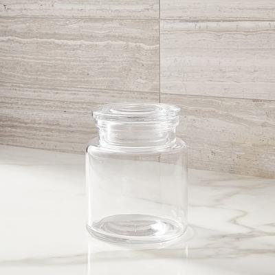 Classic Glass Bathroom Canisters