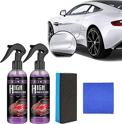 Super Shine Armor Supreme Quality Waterless Wash and Wax Ceramic Coating with Accessories - Clean Vehicle Exterior, Shine, and Protect from Rusting