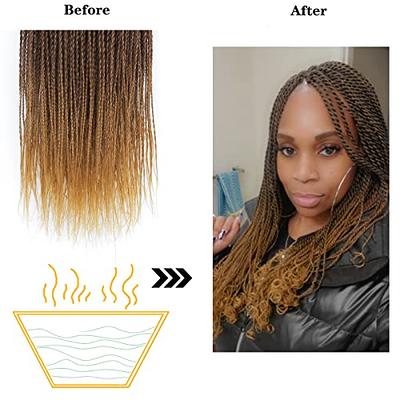 Senegalese Twist Crochet Hair Synthetic Braids 12 Small Easy