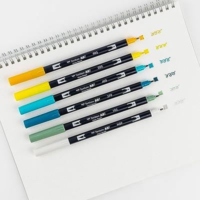 Tombow 10ct Dual Brush Pen Art Markers - Citrus : Target