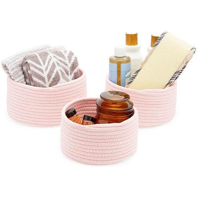 Farmlyn Creek 3-Pack 9 inch Square Wicker Storage Baskets with