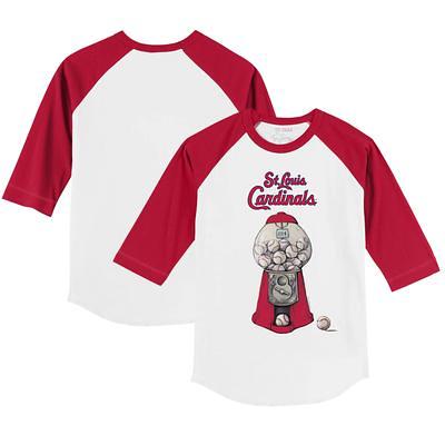 Tiny Turnip St. Louis Cardinals Infant Red Hot Bats Bodysuit