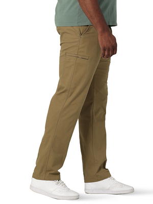 Lee Men's Performance Series Extreme Comfort Khaki Pant - Black, Black,  33X30