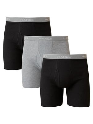 3 pack Men's Calvin Klein Underwear Boxer Brief Large (36-38) Red, Black,  Gray