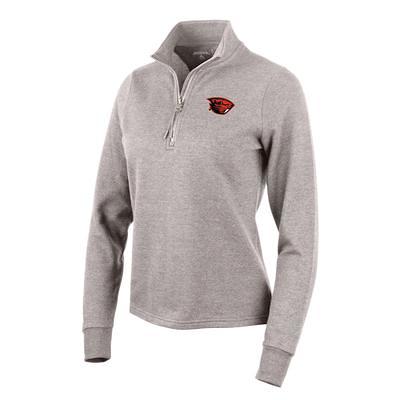 Men's Antigua Heather Gray Washington Commanders Action Lightweight  Pullover Hoodie