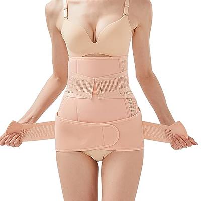 BRABIC Seamless Postpartum Belly Band Wrap Underwear, C-section Recovery  Belt Binder Slimming Shapewear for Women (Beige, Small) - Yahoo Shopping