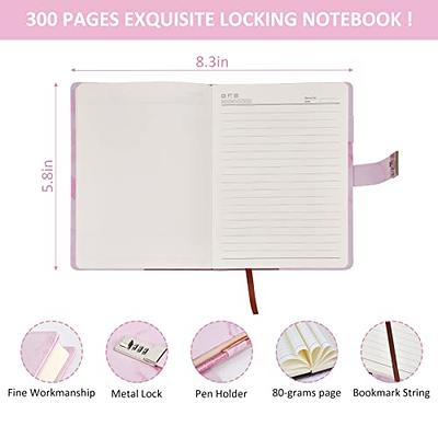 Diary with Lock Gift Set for Girls ages 8-12, Marble PU Leather 300 Pages Kids  Journals for Writing, Drawing Notebook with Lock Includes Combination  Lock,Double Layer Pencil Pouch,Bracelet,Diamond Pen - Yahoo Shopping