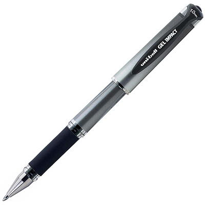 Uni-Ball White Signo Broad Gel Impact Pen