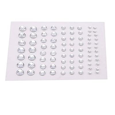 Clear Rhinestones Stickers Self Adhesive Bling Gems Jewels