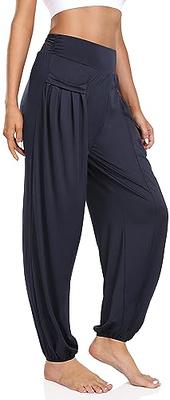 ELGOGY Womens Harem Pants High Waisted Comfy Dance Sweatpants Loose Casual Lounge  Yoga Jogger Pants with Pockets Navy S - Yahoo Shopping