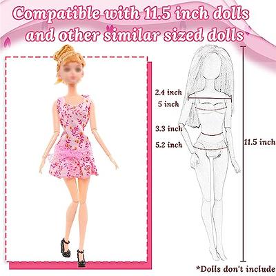 32 Pcs Doll Clothes and Accessories for Doll, 11.5 Inch Doll Outfit  Collection Including 6 Floral Skirts 6 Dresses 5 Shoes 5 Accessories and 5  Bags (Random Style), for Girls Birthday Gifts - Yahoo Shopping