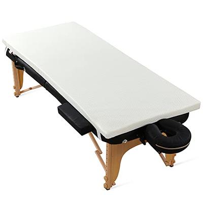 ROYALAY Topper for Massage Bed, 2 Inch Memory Foam Massage Table Topper  with Removable Cover-Elastic Bands & Non-Slip-Lash Bed Cushion Without Bed-for  Beauty and Massage -73x29x2 inch - Yahoo Shopping