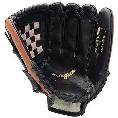  Apsdpoa Baseball Gloves,100% American Premium KIP, Mens  Baseball Softball Mitt Glove for Adults Women Youth Girl Boys Infielder  Outfielder,9.5-10.5''11-11.75''12''12.5''13''14''35'', Right Hands Throw :  Sports & Outdoors