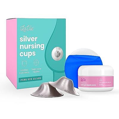 The Lavie Hydrogel Nipple Pads with Silver Nursing Cups for Cooling and  Soothing Protection for Nursing Nipples of New Borns - Yahoo Shopping