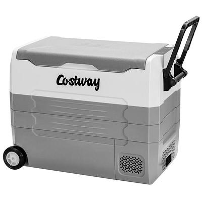 Costway 3.5 Cubic Feet Chest Freezer w/Removable Storage Basket Deep  Freezer