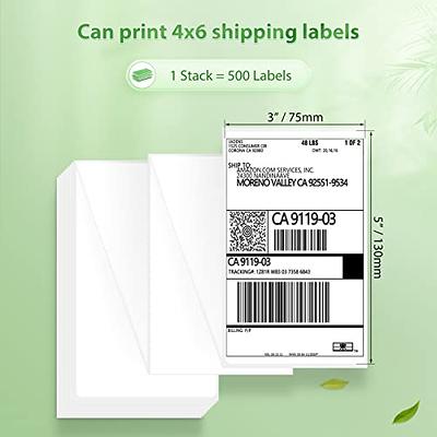 Blank Labels for Package Postage