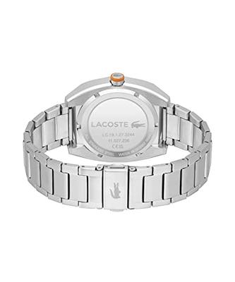 Lacoste Sprint Men's Quartz 2011260 Stainless Steel Case and Link Bracelet  Watch, Color: Silver - Yahoo Shopping