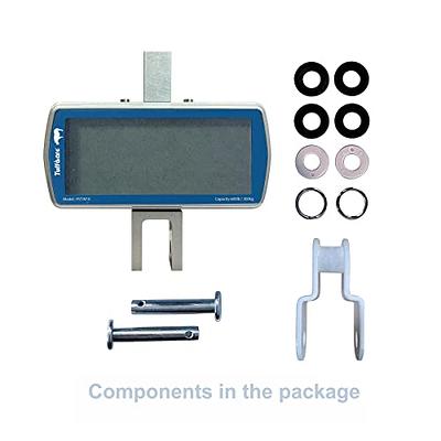 Adamson A24 Medical-Grade Scales for Body Weight - Up to 350 LB - New 2023  - Anti-Skid Rubber Surface Extra Large Numbers - High Precision Bathroom