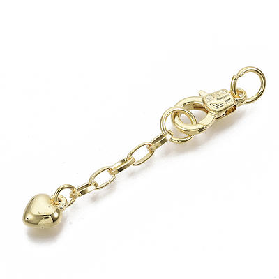 24K Gold Plated Sterling Silver Lobster Swivel Clasp -12mm