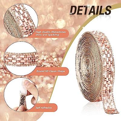  Rhinestone Strips Adhesive Rhinestones for Crafts