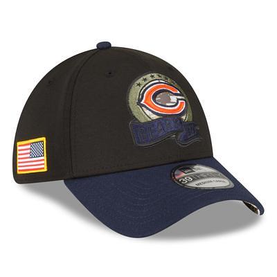 Men's New Era Black Chicago Bears 2022 Salute to Service 59FIFTY Fitted Hat