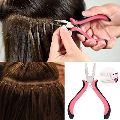 tape hair extension pliers tool kit tweezers for hair extensions