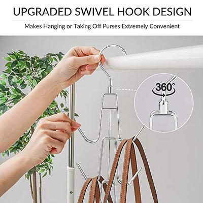 Handbag Hanging Organizer Hanging Bag For Storage Handbag Wardrobe