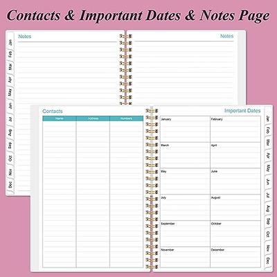 2024 Appointment Book & Planner - 2024 Daily Hourly Planner from January  2024 - December 2024, Weekly Appointment Book with 30-Minute Interval, 12  Monthly Tabs, Inner Pocket, Elastic Closure, Thick - Yahoo Shopping