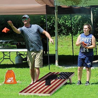 American Flag Cornhole Game Set