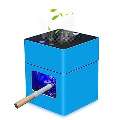 VTAR Smokeless Ashtray, Ashtray With lighter,USB-C type Rechargeable Ashtray  3 in 1 Household Multi-Function Air Purifier, indoor Household or Office  Smoke Removing Ashtray（BLUE） - Yahoo Shopping