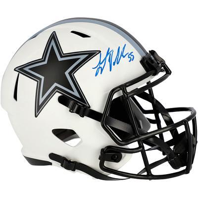 Leighton Vander Esch Signed Cowboys Full-Size Speed Helmet (Playball Ink)