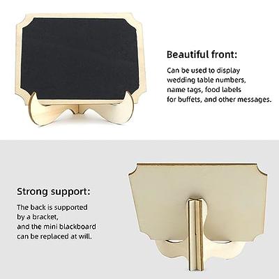 Desktop Blackboard Sign Easel Stand Mini Chalkboard For Party Wedding Table  - Buy Desktop Blackboard Sign Easel Stand Mini Chalkboard For Party Wedding  Table Product on