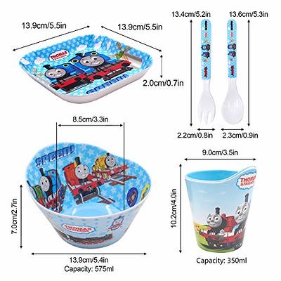 Stainless Steel Insulated Bowl Spoon Set For Baby Feeding, Children  Tableware, Cartoon Printed Food Bowl With Cover