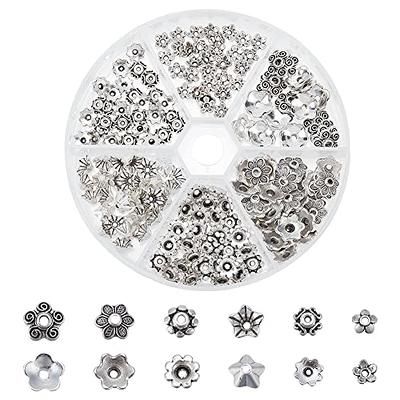 PH PandaHall 32pcs Flower Charms with Pearls Tibetan Style Flower Pendants  Antique Silver Flower Pendants with Pearls Colorful Flower Beads for Jewelry  Making Necklace Earrings Keychains - Yahoo Shopping