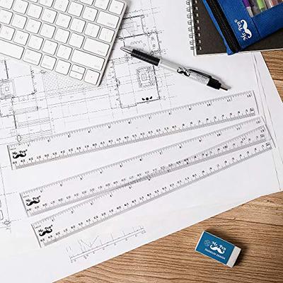 Mr. Pen- Ruler, 3Pack, Rulers, Ruler 12 Inch, Clear Ruler, Ruler for Drawing,  Ruler Set, 12 Inch Ruler, Clear Ruler 12 Inch, Rulers 12 Inch, Drawing  Ruler, Plastic Rulers, Ruler inches and Centimeters - Yahoo Shopping