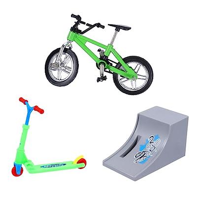  Grip and Tricks - Blue Finger BMX Freestyle with 2 Extra Toy  Bike Wheels and 1 Finger Bikes Tool - Pack 1 Finger Toy for Kids 6+ Years  Old : Toys & Games