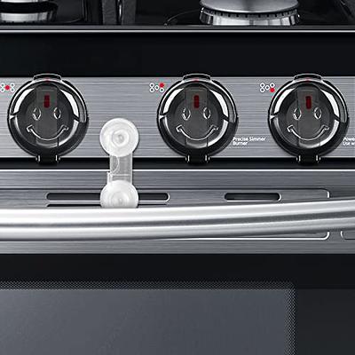 Baby Proofing Gas Stove Knob Covers for Child Safety with Child Proof Oven  Lock Universal Size