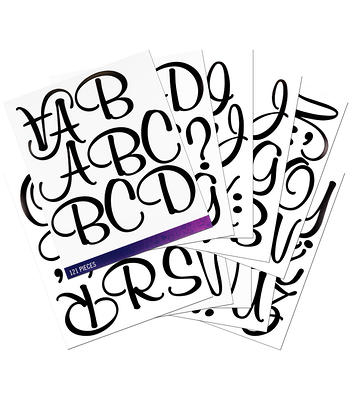 Sticko Futura Bold Alphabet Sticker Large, JOANN