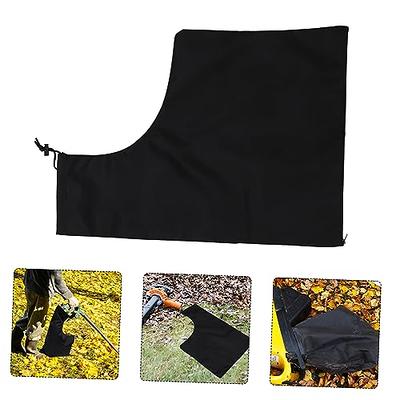 Outdoor Black Oxford Leaf Blower Vacuum Bag, Cleaning Dust Bag For Blower  Collector