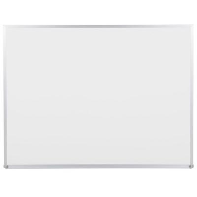 Universal UNV43624 48 x 36 White Melamine Dry Erase Board with Satin Aluminum  Frame - Yahoo Shopping