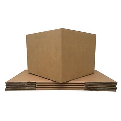 uBoxes Extra Large (Pack of 5) 23x23x16 Standard Corrugated Moving Box,  brown corrugated