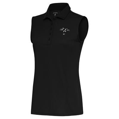 Women's Nike Black Carolina Panthers Sideline Performance Polo