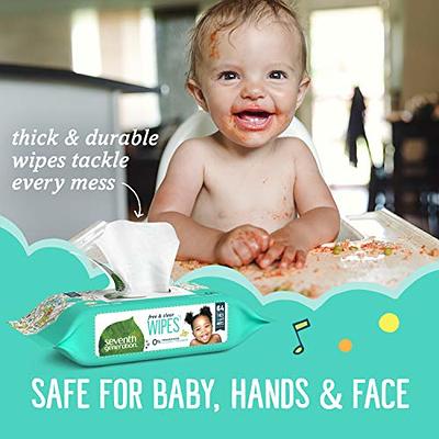 Seventh Generation Baby Wipes, 768 count, Made for Sensitive Skin