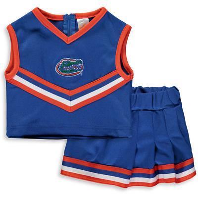 Buffalo Bills Girls Preschool Cheer Captain Jumper Dress - Royal/Red