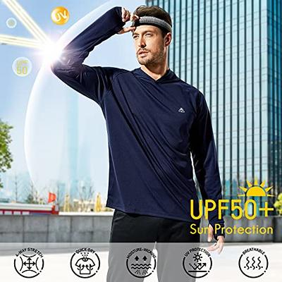  Haimont Mens UPF 50+ Sun Protection Hoodie Long