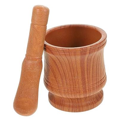 Maxam Mortar and Pestle Set - 5 Inch - Heavy Natural Granite Spice Grinder  Bowl, Herb Crusher, Make Fresh Guacamole at Home - Yahoo Shopping